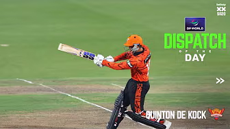 DP World Dispatch of the Day | Quinton de Kock | Qualifier 2 | Betway SA20