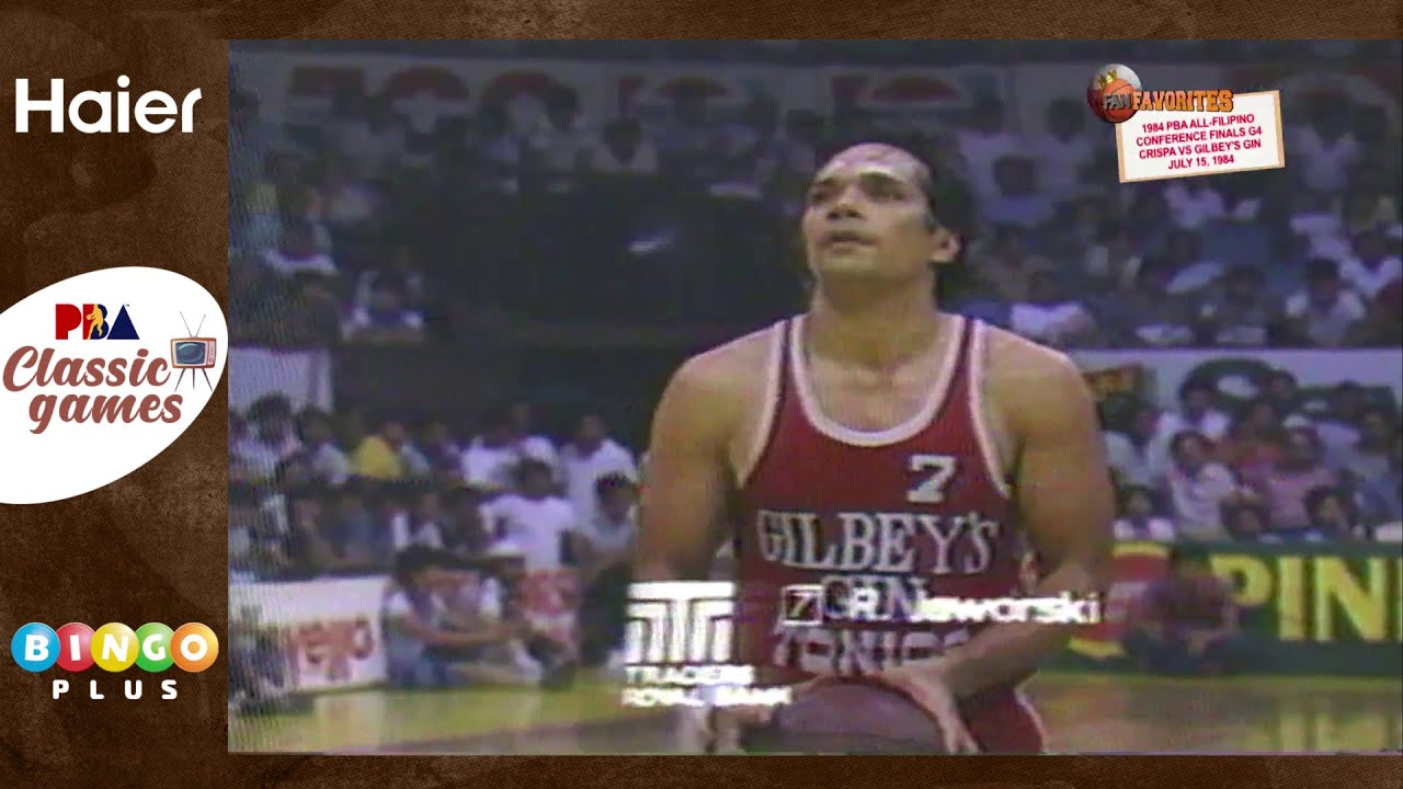 #PBAClassicGames: 1984 All Filipino Cup Finals | CRISPA VS. GILBEY'S (July 15, 1984) - 2nd QUARTER