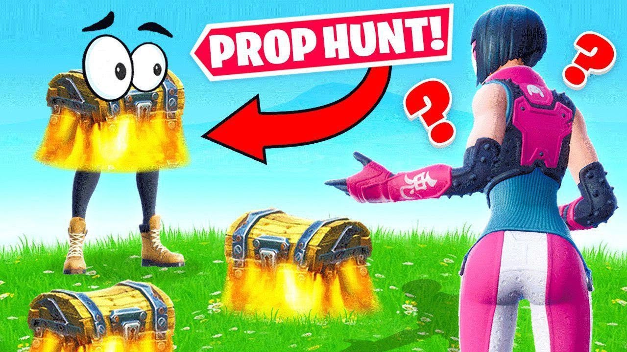 Guess the Loot! *PROP CHEST* Game Mode! in Fortnite background
