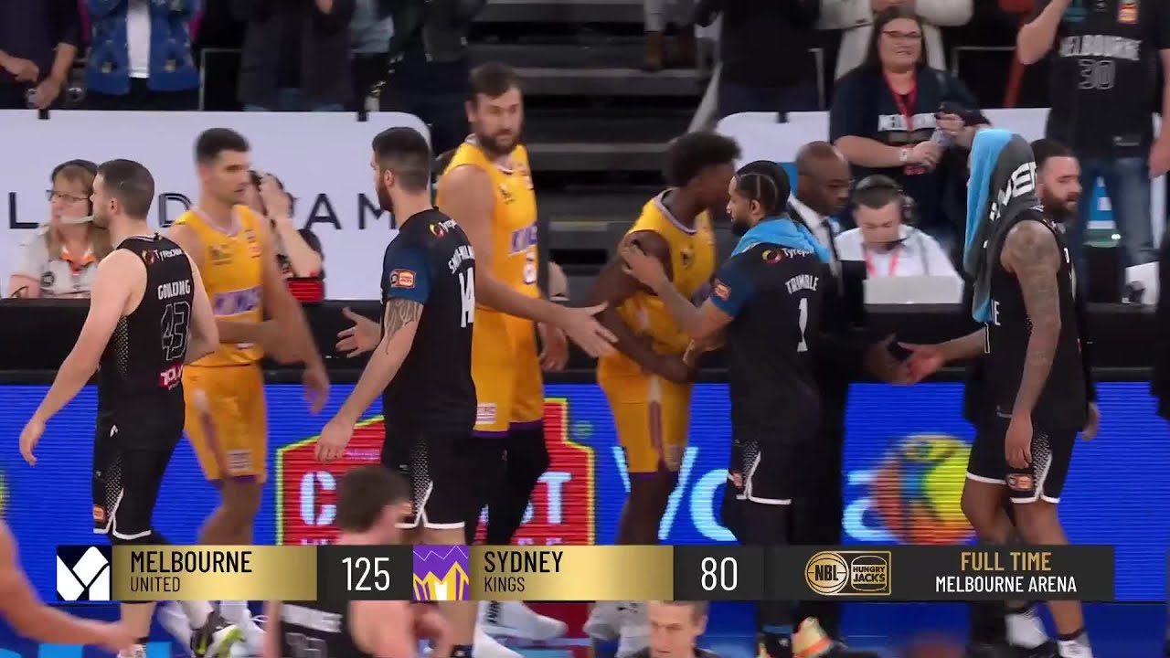 Melbourne United vs. Sydney Kings - Game Highlights