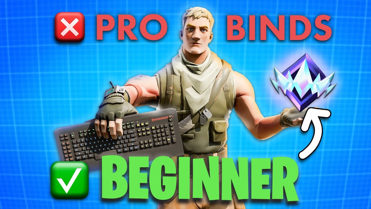 The Easiest Fortnite Keybinds for Beginners! background