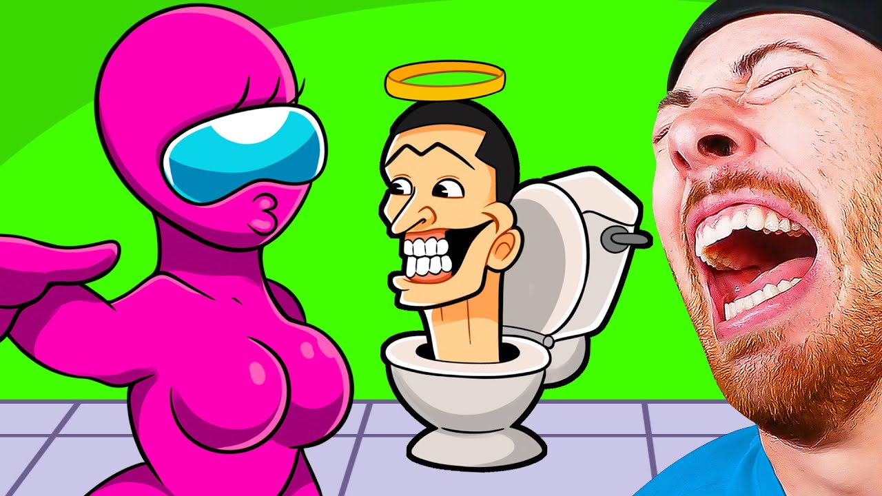 Skibidi Toilet VS Among Us Animations (Funny Try Not To Laugh)
