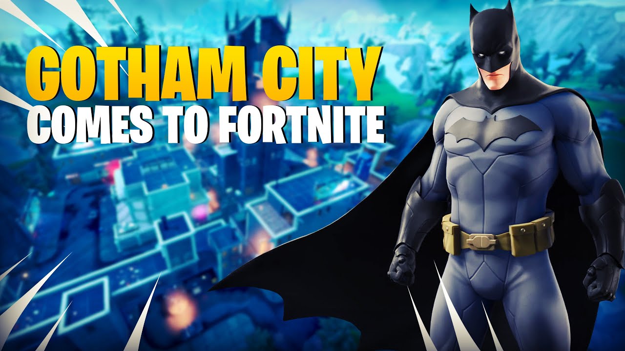 BATMAN BRINGS GOTHAM TO FORTNITE!