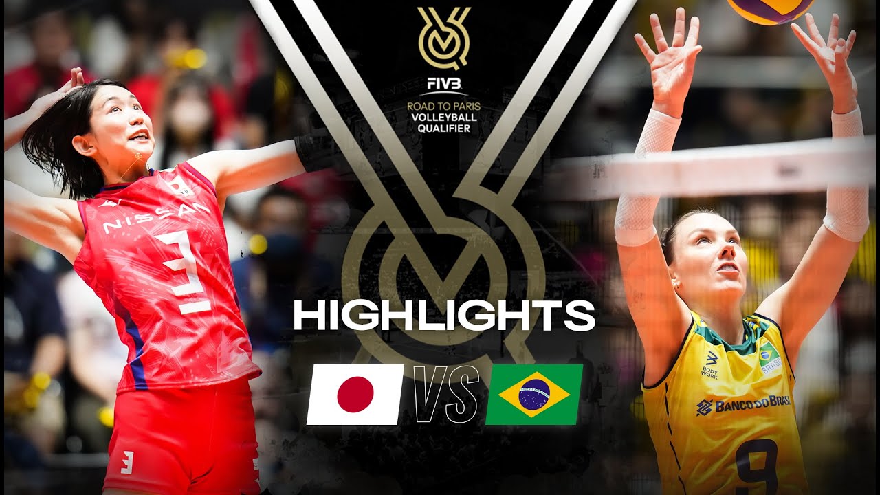 ๐ฏ๐ต JPN vs. ๐ง๐ท BRA - Highlights | Women's OQT 2023 background