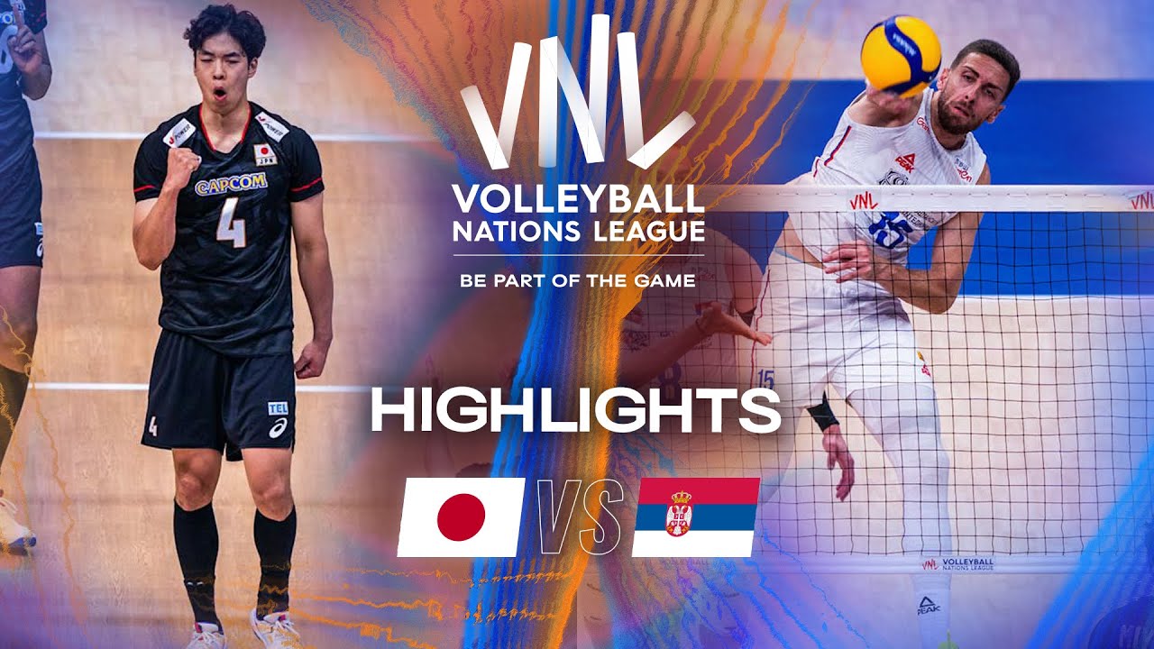 Japan 🇯🇵 vs. Serbia 🇷🇸 - Highlights | Week 1 | Men's VNL 2025