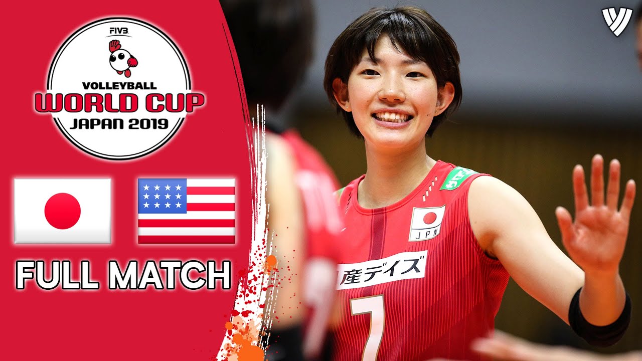 Japan ЁЯЖЪ USA - Full Match | WomenтАЩs Volleyball World Cup 2019 background