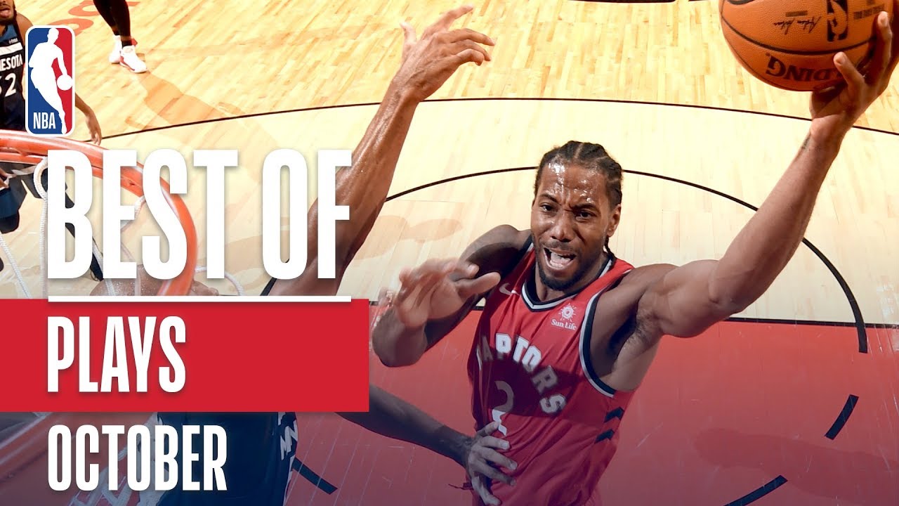 NBA's Best Plays | October 2018-19 NBA Season background