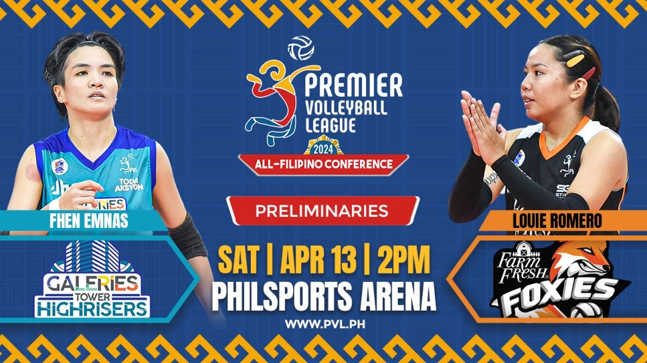 GALERIES TOWER vs. FARM FRESH - Full Match | Preliminaries | 2024 PVL All-Filipino Conference background