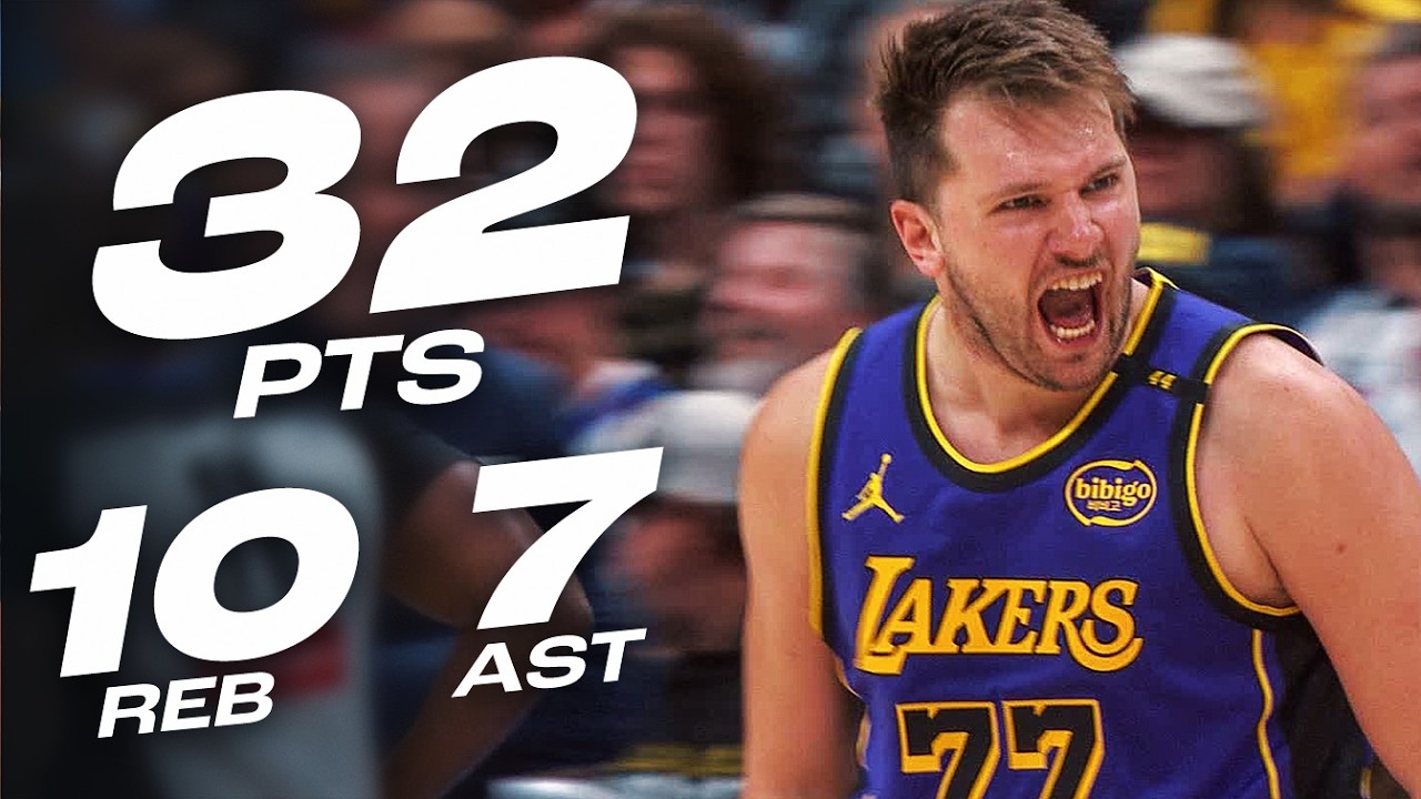 Luka's First 30+ Point Game As A Laker! ЁЯСА | February 22, 2025