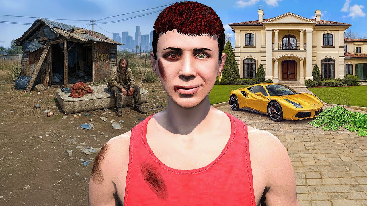 Becoming The RICHEST Criminal in GTA 5 RP background