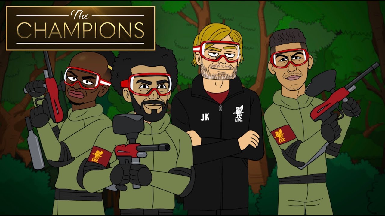 Liverpool and Manchester City Go Paintballing | The Champions S1E5 background