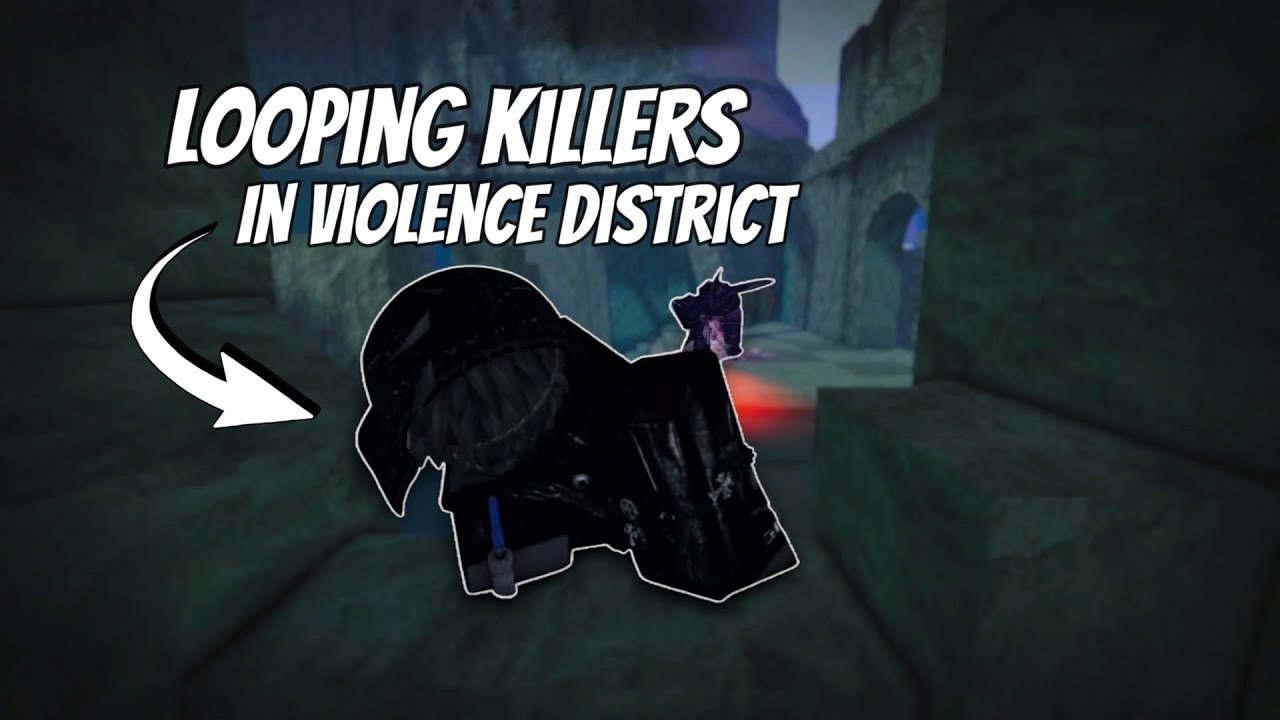 Looping Killers In Roblox Violence District.. background