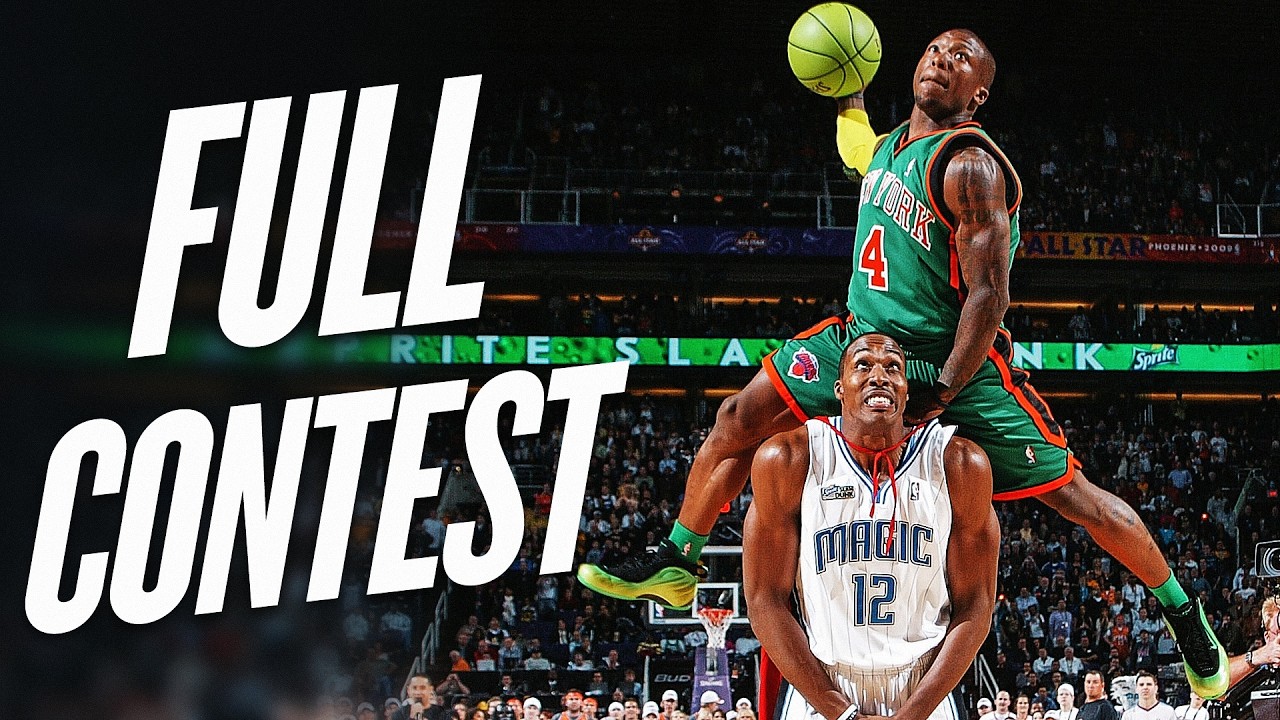 The FULL 2009 Slam Dunk Contest | NBA Classic background