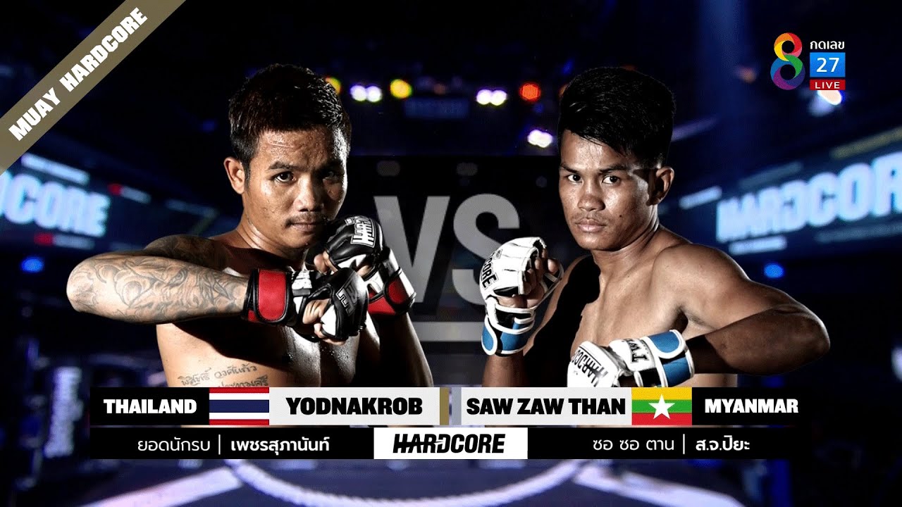 Muay Hardcore มวยพันธุ์ดุ | คู่ที่ 2 ยอดยาหยี อ.ต่อณรงค์ VS พาโลมา อาร์รานซ์ | 30/04/65 background
