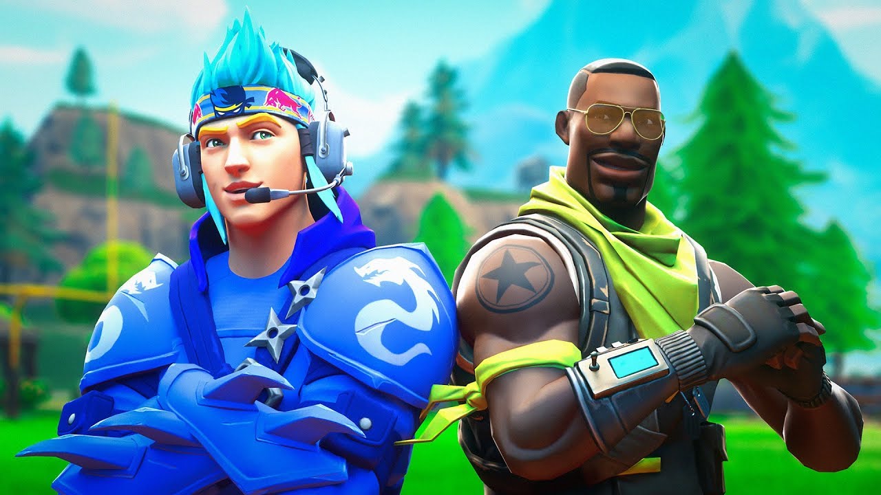 Playing Fortnite With Nav! backdrop