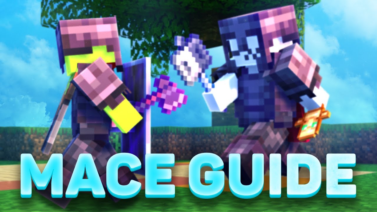 Advanced Guide On How To Dominate Minecraft Mace PVP background