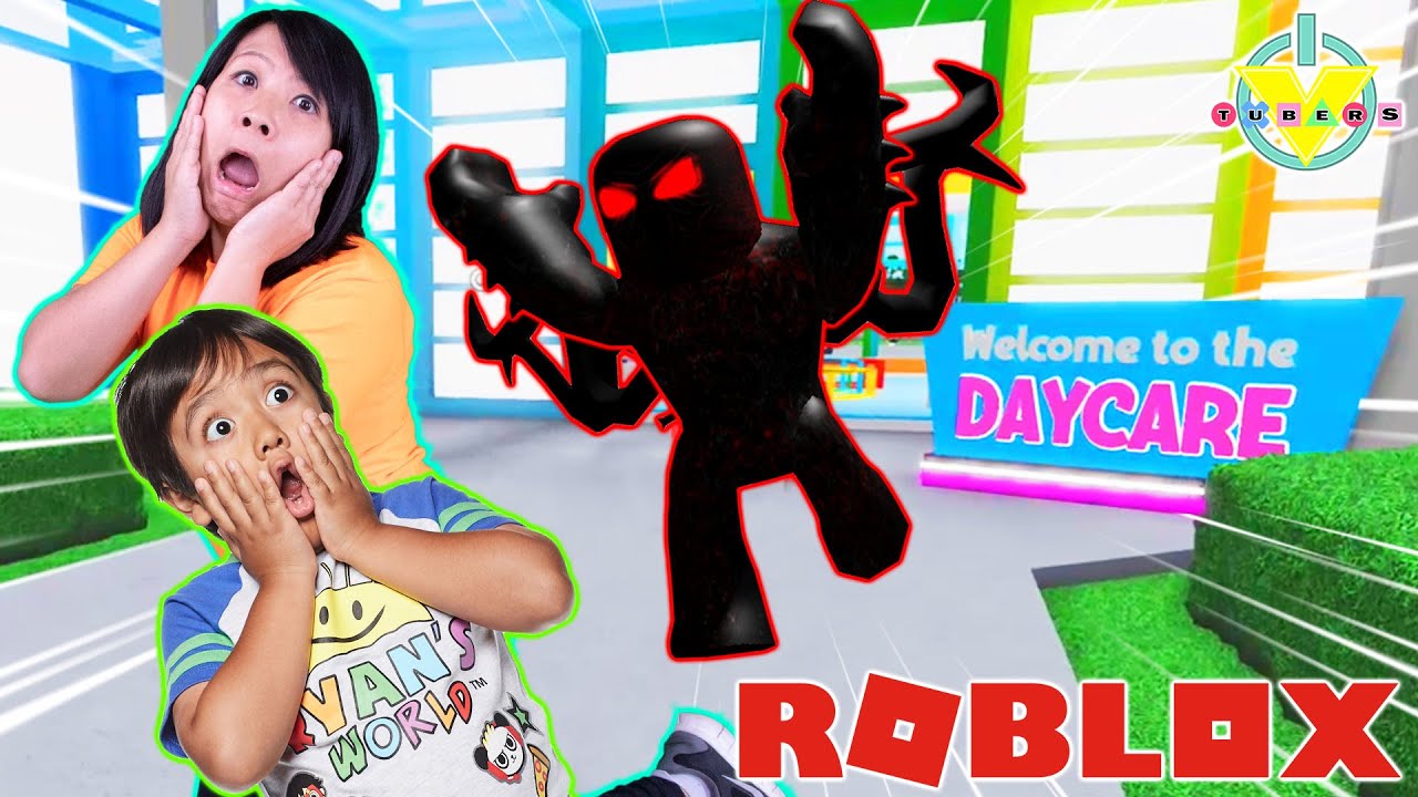 Ryan is a Baby in Roblox! Let’s Play Roblox Day Care 2 with Ryan’s Mommy