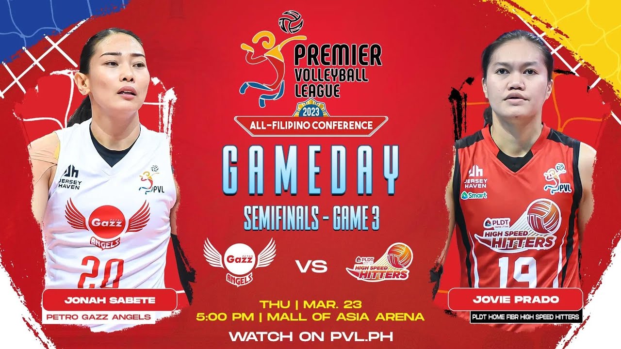 PETRO GAZZ ANGELS vs PLDT HIGH SPEED HITTERS | SEMI- FINALS DO OR DIE MARCH 23, 2023 | ALL-FILIPIN backdrop