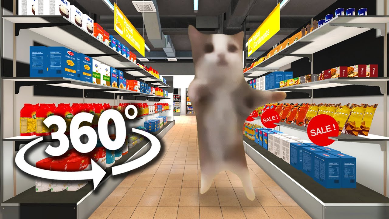 Happy Cat 360° - Supermarket | VR/360° Experience background