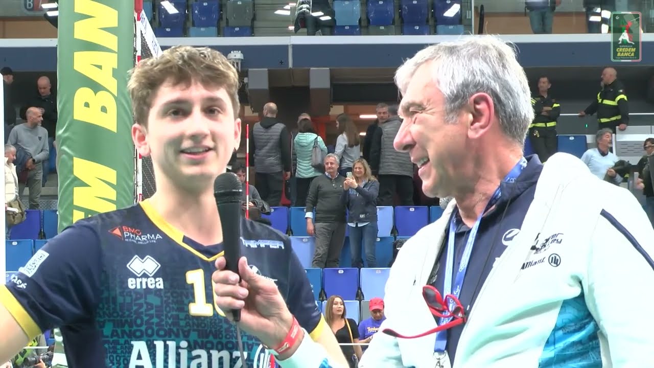 03-04-2024: #SuperLega Allianz Milano-Sir Susa Vim Perugia, le voci dei protagonisti background
