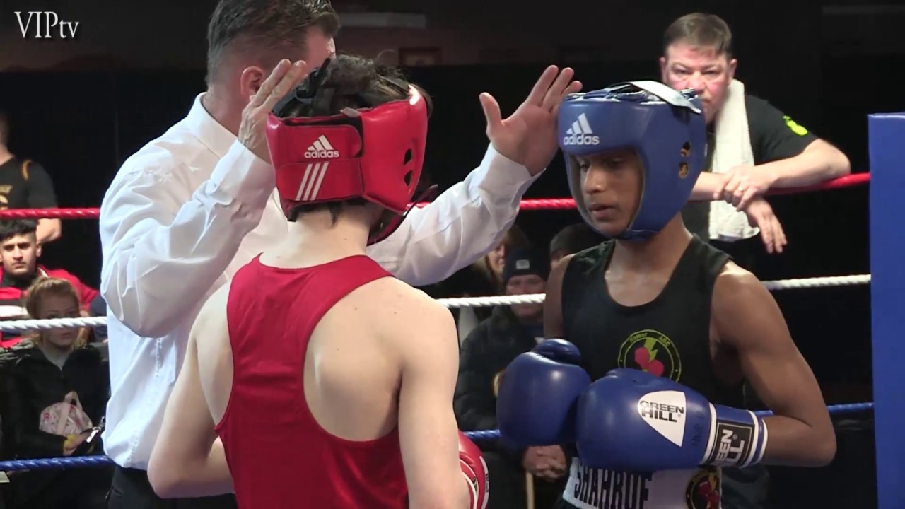 Corey Benjamin v Syed Shaif Ali 44kg NWR Junior S/Final 2017 background