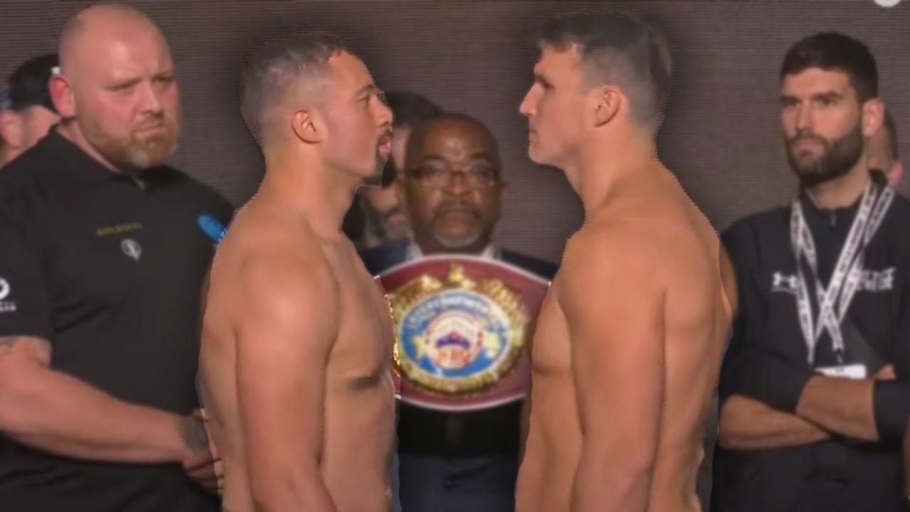 MUST WIN! Joseph Parker vs Simon Kean WEIGH IN & FACEOFF | Fury vs Ngannou | Frank Warren Boxing