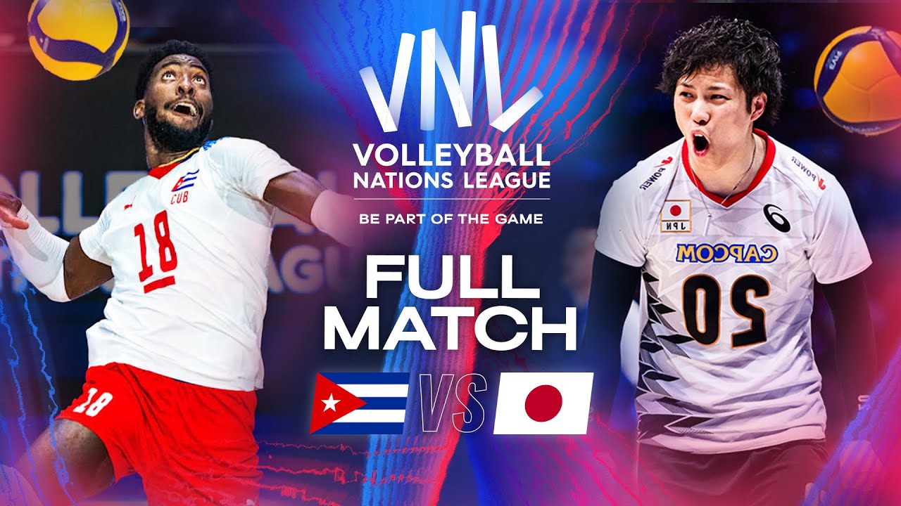 Cuba ЁЯЗиЁЯЗ║ vs. Japan ЁЯЗпЁЯЗ╡ - 2024 VNL | Full Match - Week 1 background