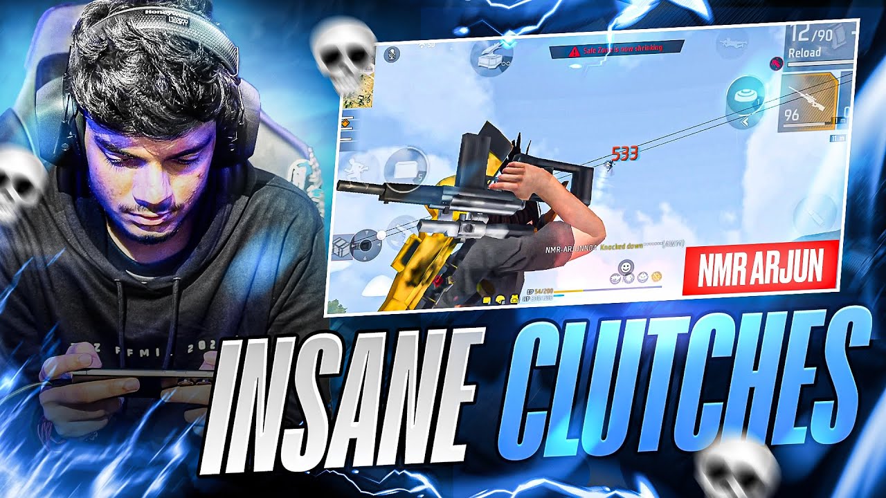 FREE FIRE TOURNAMENT HIGHLIGHTS 🏆 INSANE CLUTCHES | ARJUNN04 FF