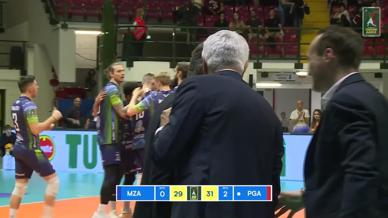 Vero Volley Monza vs. Sir Safety Susa Perugia - VBW - SuperLega - Match Highlights backdrop