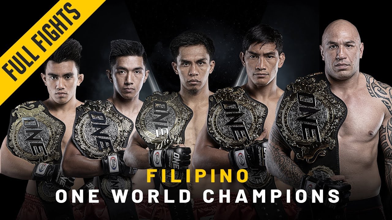 ONE: Full Fights | 2018's Filipino World Champions