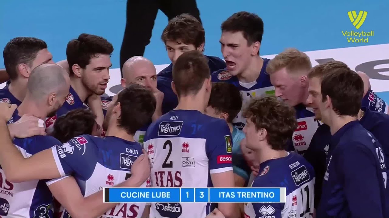 Cucine Lube Civitanova vs. Itas Trentino - FIVB - SuperLega - Match Highlights