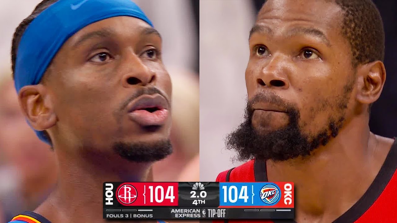 MUST-SEE 2OT ENDING Thunder vs Rockets π€― | October 21, 2025