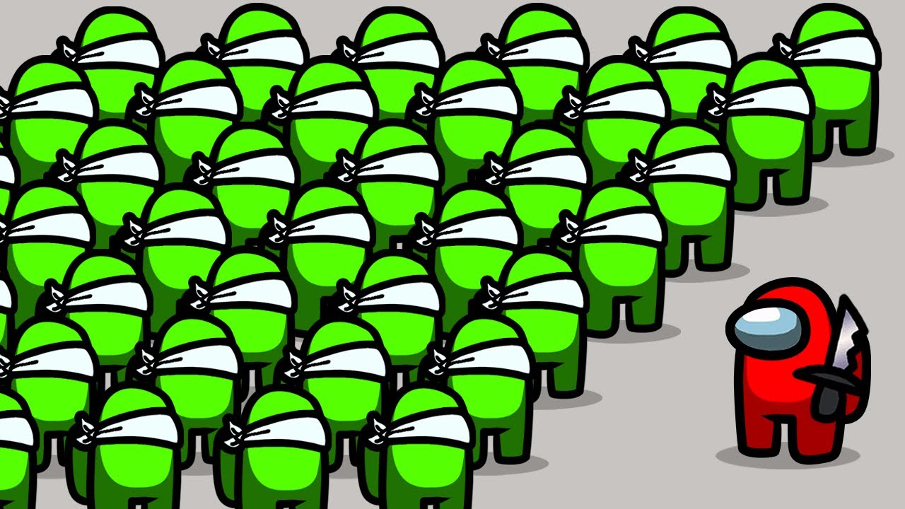 IMPOSTERS Can BLIND CREW MATES in Among Us background