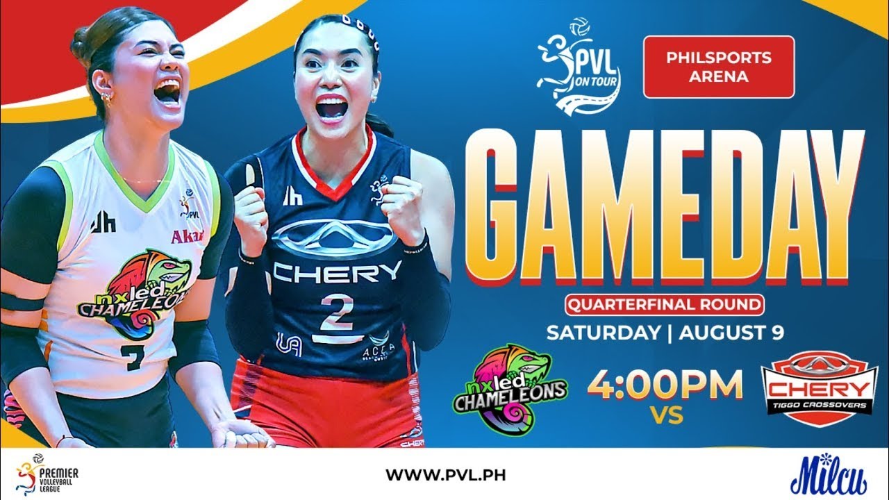 NXLED vs. CHERY - Full Match | PVL on Tour 2025 background