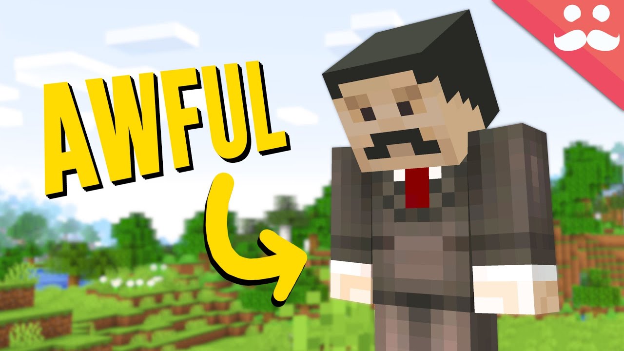 Are you Bad at Minecraft? background