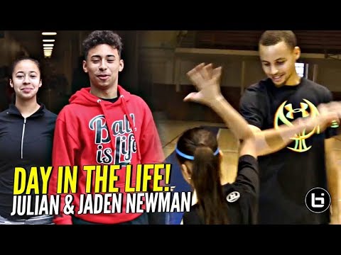 Julian & Jaden Newman: A Day In The Life!! Julian Addresses "Overrated" Chants & More!! background