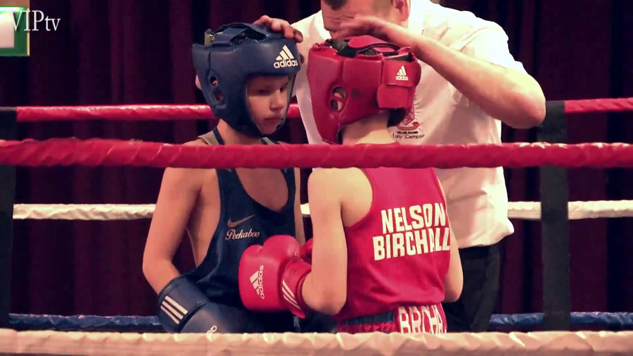 Nelson Birchall v Alfie Hedges 2nd April 2017 in Blackpool background