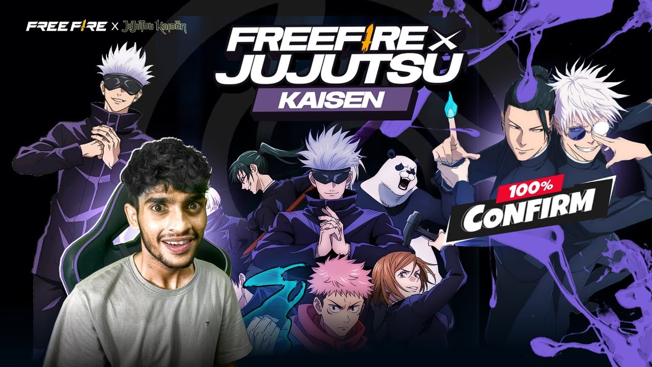 FREE FIRE x JUJUTSU KAISEN CONFIRM ✅️ Free Fire MaX