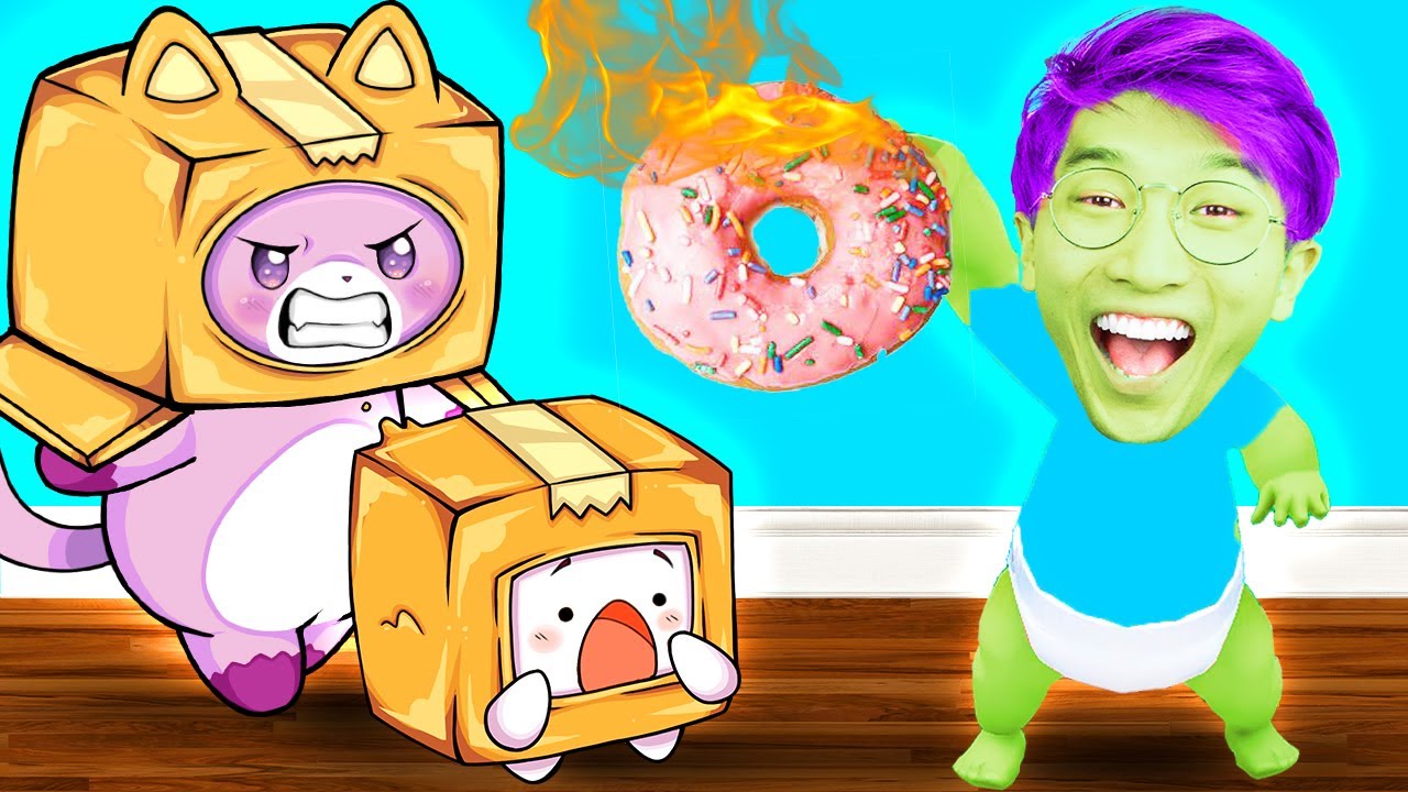 We GLITCH THE GAME In WHO'S YOUR DADDY! (BOXY & FOXY PLAY!) *FUNNIEST GAME EVER* background