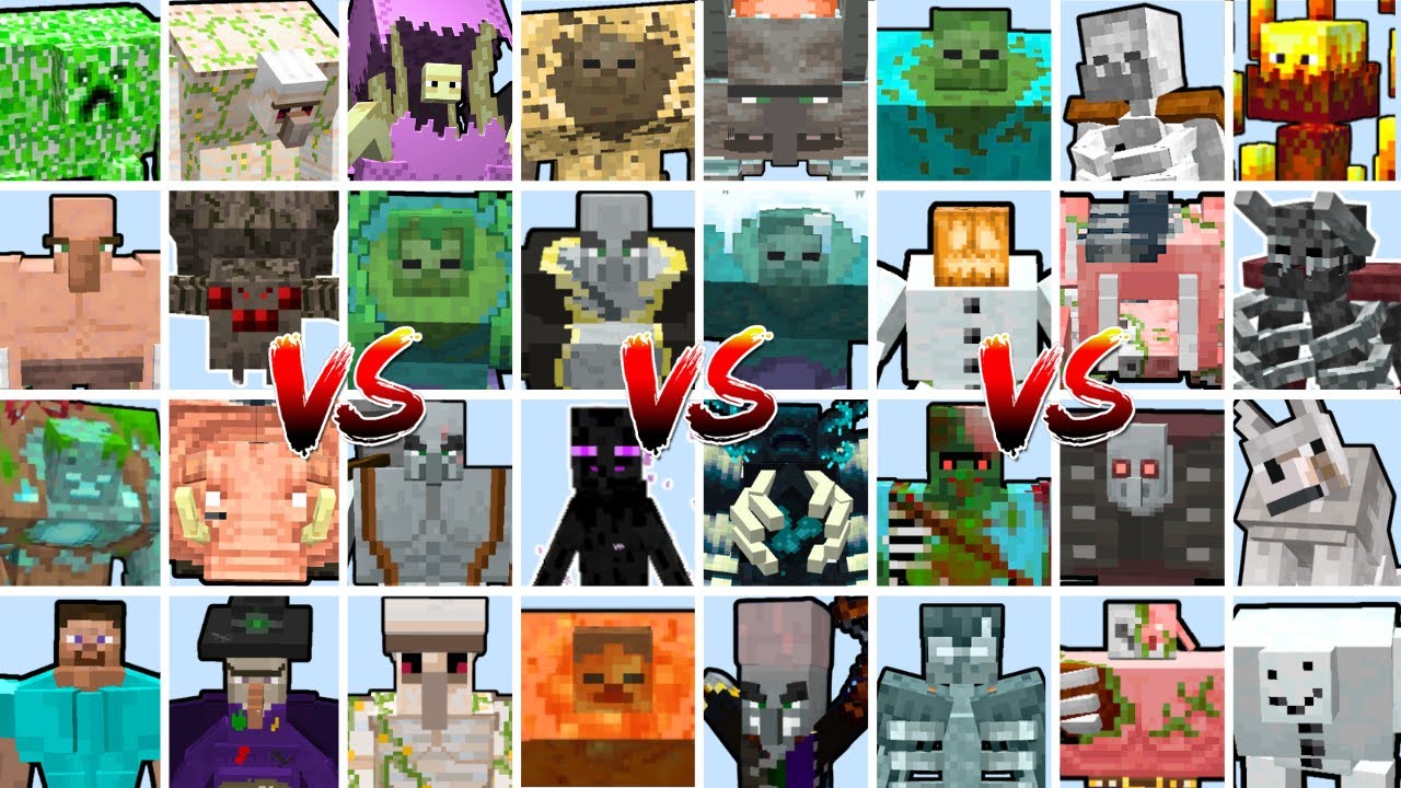 WHO IS THE STRONGEST MUTANT? TOURNAMENT | Minecraft Mob Battle background