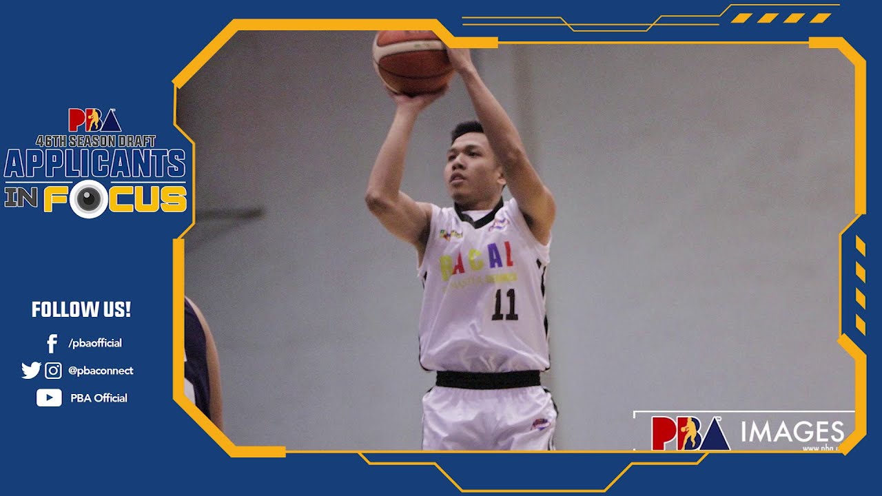 PBA Rookie Draft Applicants 2021: Donald Gumaru background
