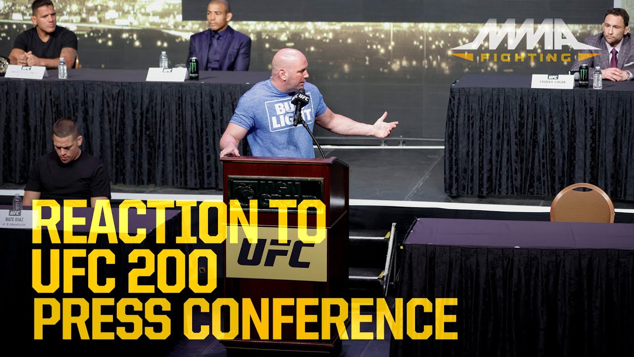 UFC 200 Presser Reaction: What's next for Conor McGregor, Nate Diaz?
