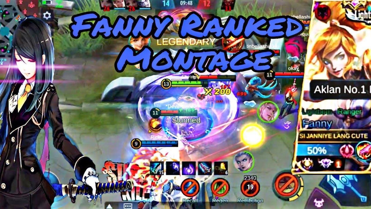 FANNY FIRST PICK?! FANNY RANKED MONTAGE #1 l Mobile Legends Bang Bang
