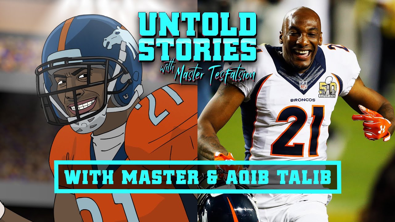 Aqib Talib Explains How He and Michael Crabtree Squashed Their Beef | Untold Stories background