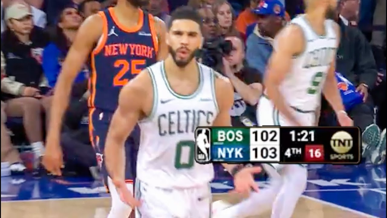 WILD OT ENDING Knicks vs Celtics | Aril 8, 2025