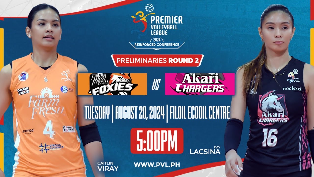 FARM FRESH vs. AKARI - Full Match | Preliminaries | 2024 PVL Reinforced Conference background