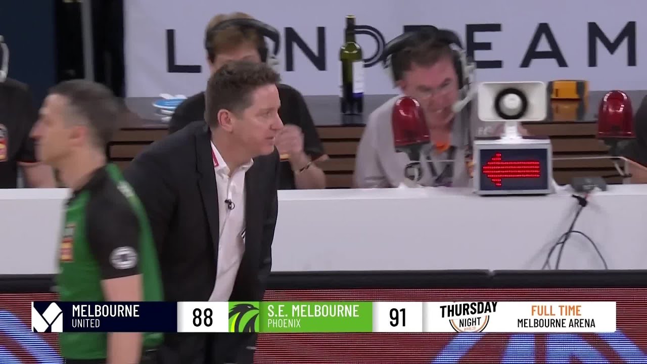 Melbourne United vs. South East Melbourne Phoenix - Game Highlights