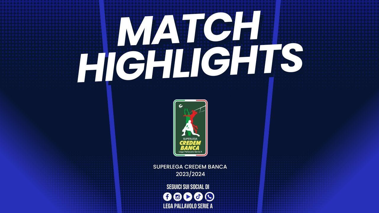 Sir Susa Vim Perugia vs. Pallavolo Padova - VBW - SuperLega - Match Highlights