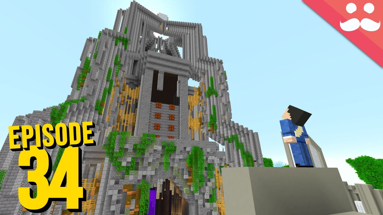 Hermitcraft 7: Episode 34 - FUTURE OF MY BASE! background
