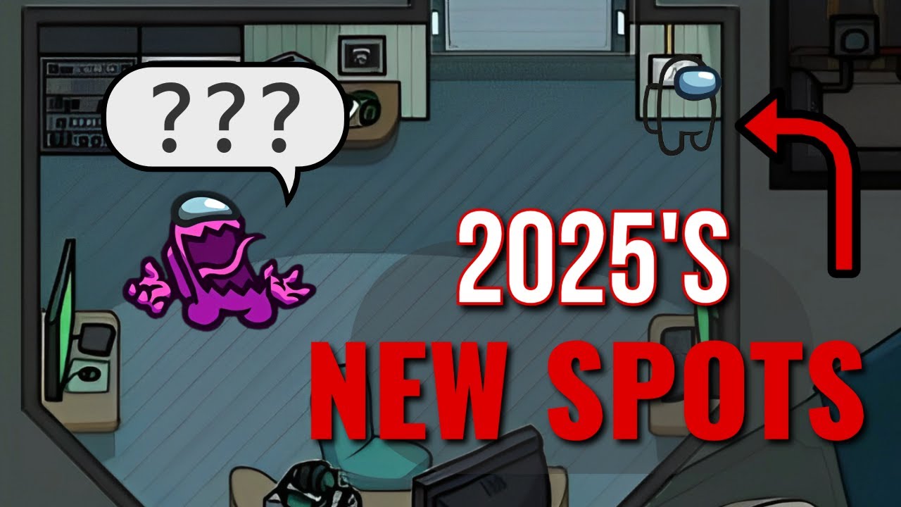 Top 10 Hiding Spots in 2025 (The Skeld) Among Us - HIDE N SEEK